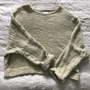 Jamie and the Jones Midweight T-Sweater - Misty Green 💚